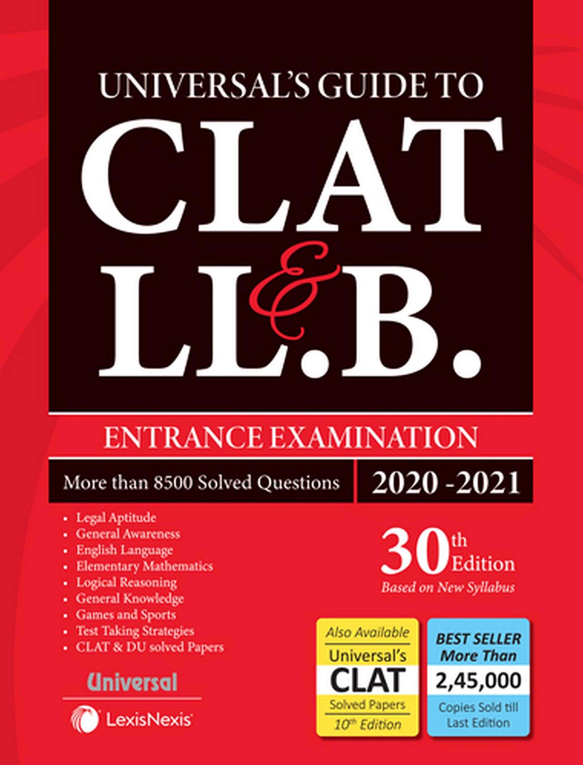 Guide To Clat & Ll.B. Entrance Examination 2020-21