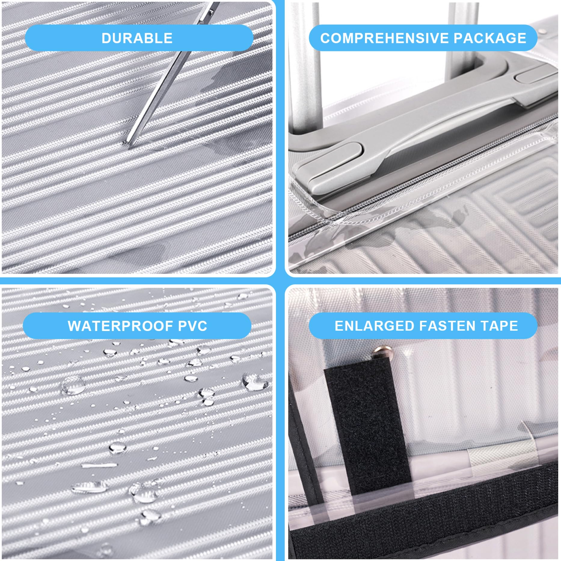 LiJuanWang Housses de Valise,24 Pouces Housse de Valise