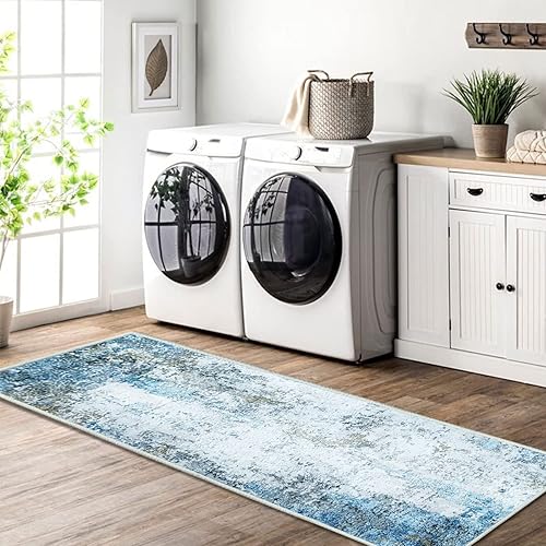 Miniatura 4 de Alfombra suave para pasillos, alfombra abstracta moderna para decoración del hogar, para sala de estar, cocina, lavandería, puerta y dormitorio