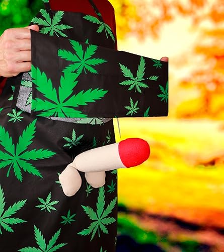 Miniatura 9 de Chef Works - Delantal de broma para adultos, delantales de cocina para hombres y mujeres, perfecto para fiestas de papá y barbacoa