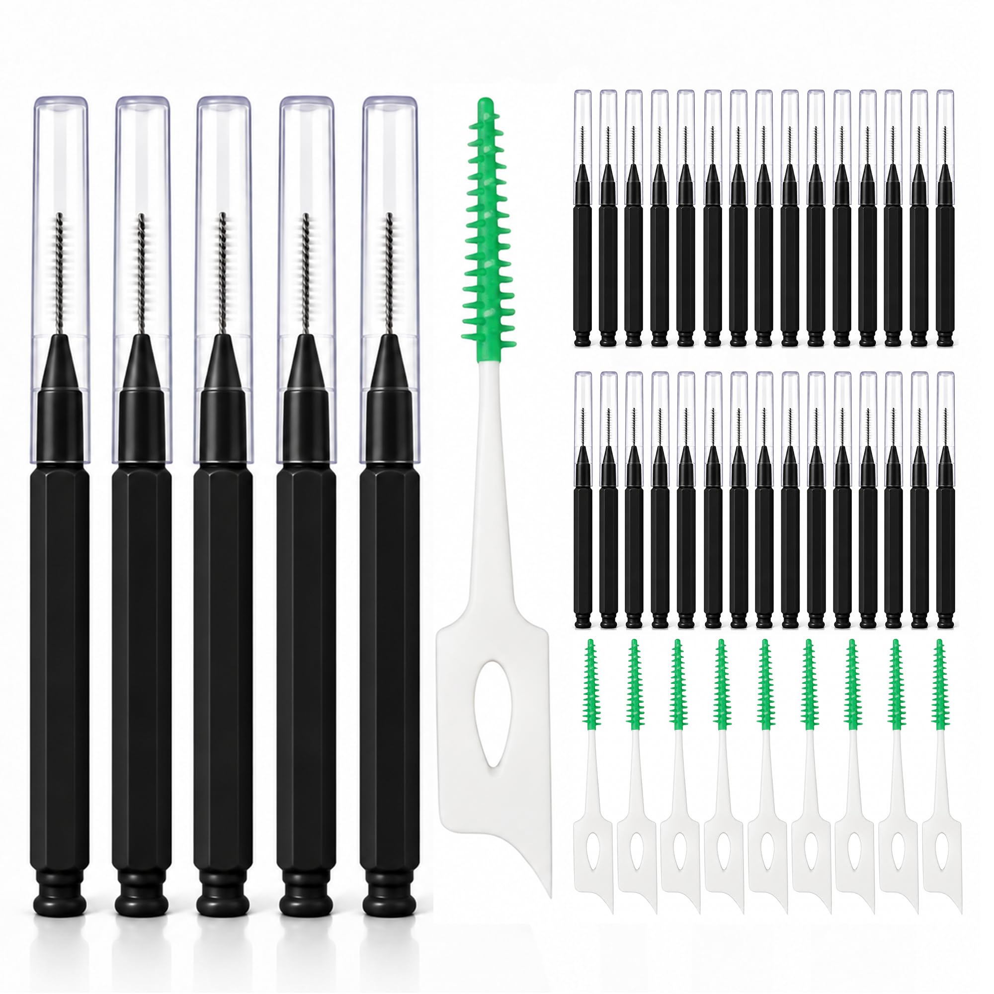 Interdental Brushes - 400 Pack for Braces & Gaps -7
