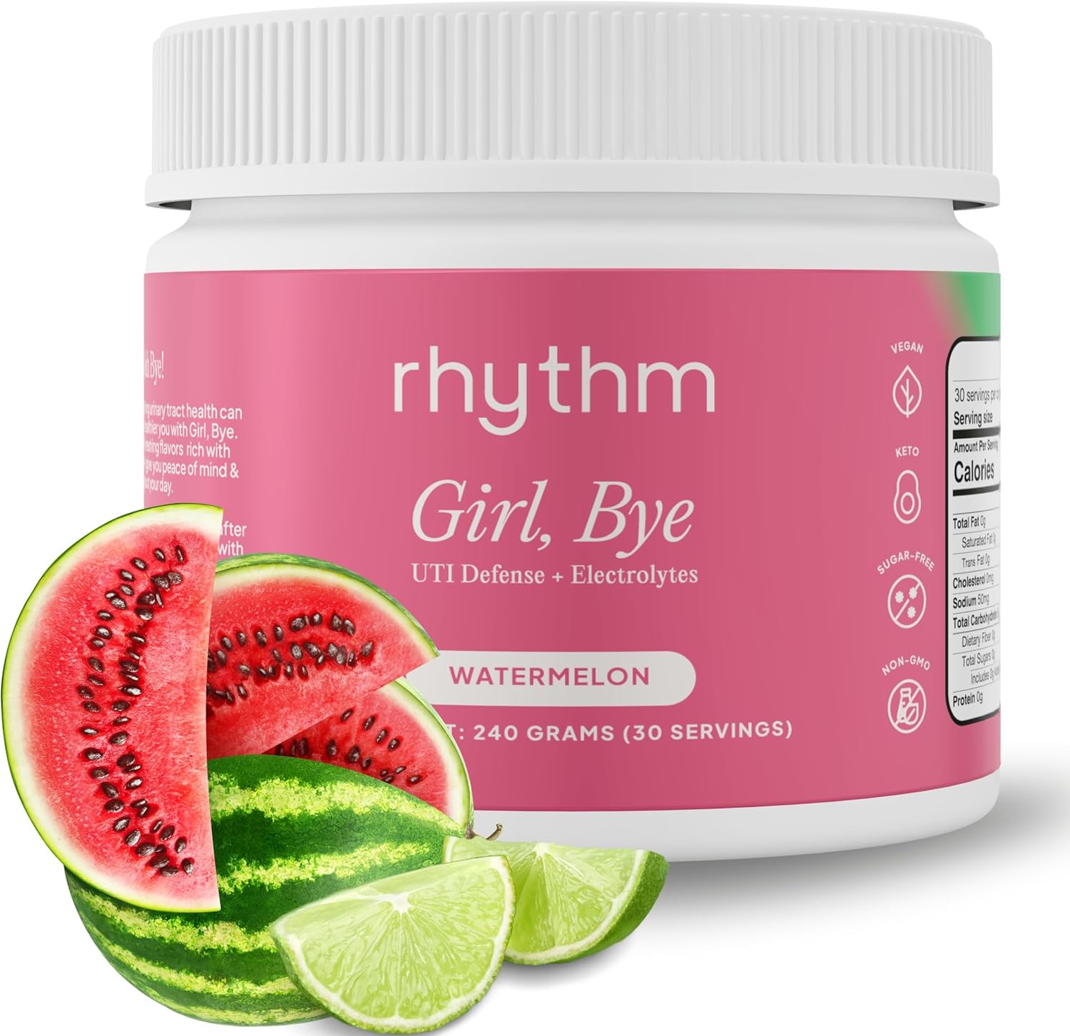 rhythm Girl, Bye 30 Servings FastActing Keto UTI