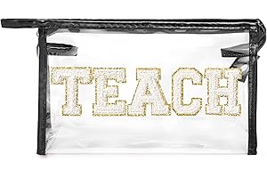 TEACH Clear Makeup Travel Bag