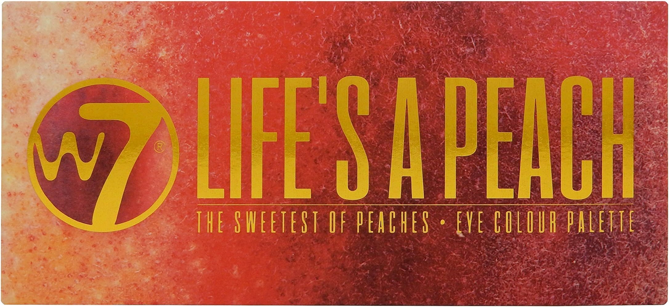 W7 | Eyeshadow Palette | Life's A Peach Eyeshadow Palette | 12 Shades