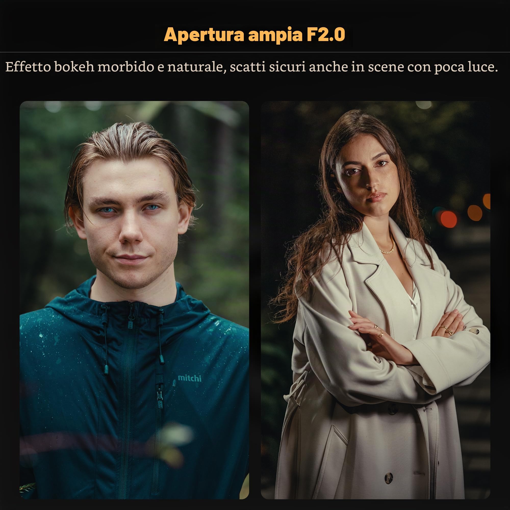 Viltrox AF 85mm F2.0 EVO Obiettivo per Fotocamera per Sony FE Full Frame con Auto Focus, Leggero, per Ritratti