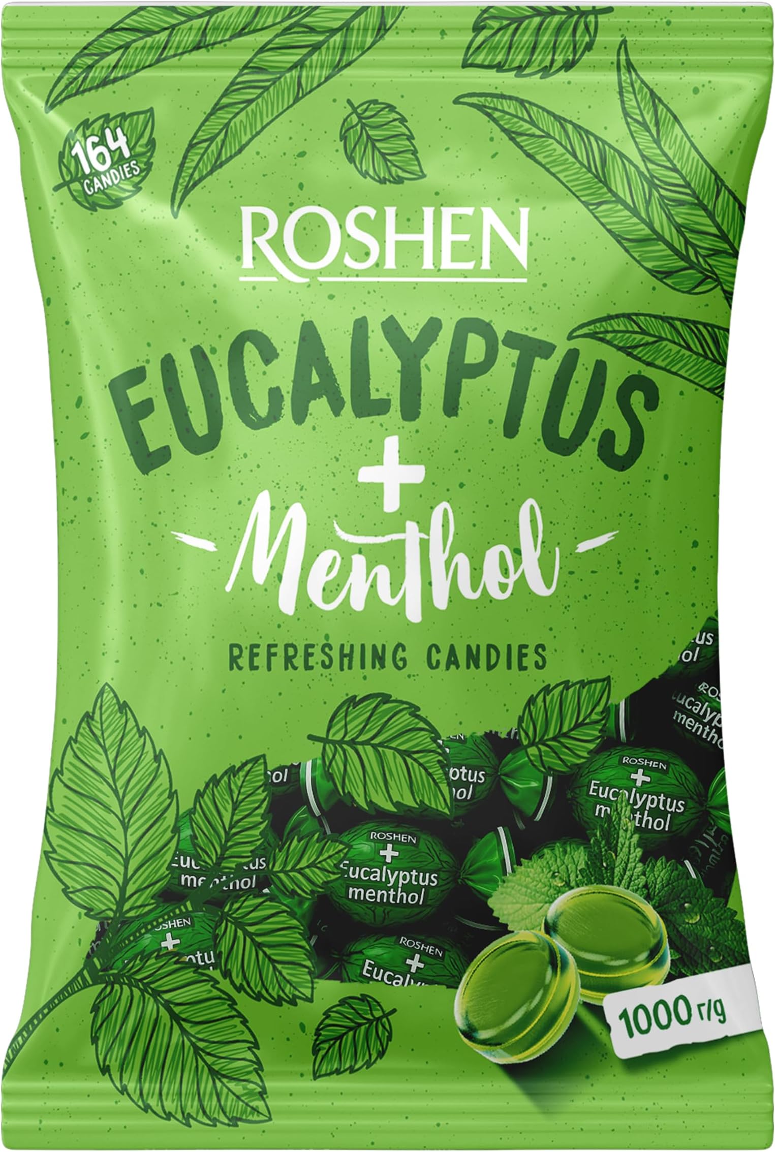 Eucalyptus-Menthol Hard Candy 1kg/2.204lb