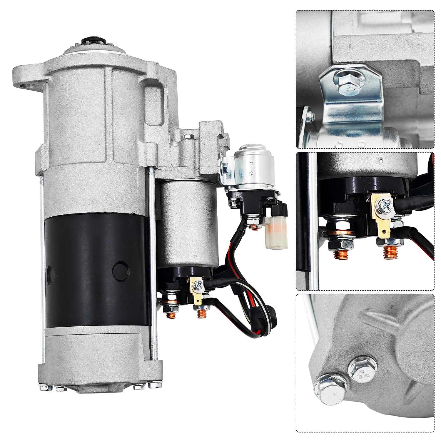 M008T55371 Starter Compatible with Mitsubishi Fuso FE 4M50 Sterling 360 4M50 4.9L 2000-2008 M008T55371ZC RM241969E RM221564E M8T55371ZC M8T55371 ME221564 ME241969 ME2H6020C S80278