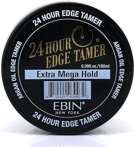 Miniatura 12 de EBIN NEW YORK - 24 Hour Edge Tamer Extra Mega Hold, 8.25 onzas por EBIN NEW YORK - Resistente a la humedad, sujeción de larga duración, sin escamas