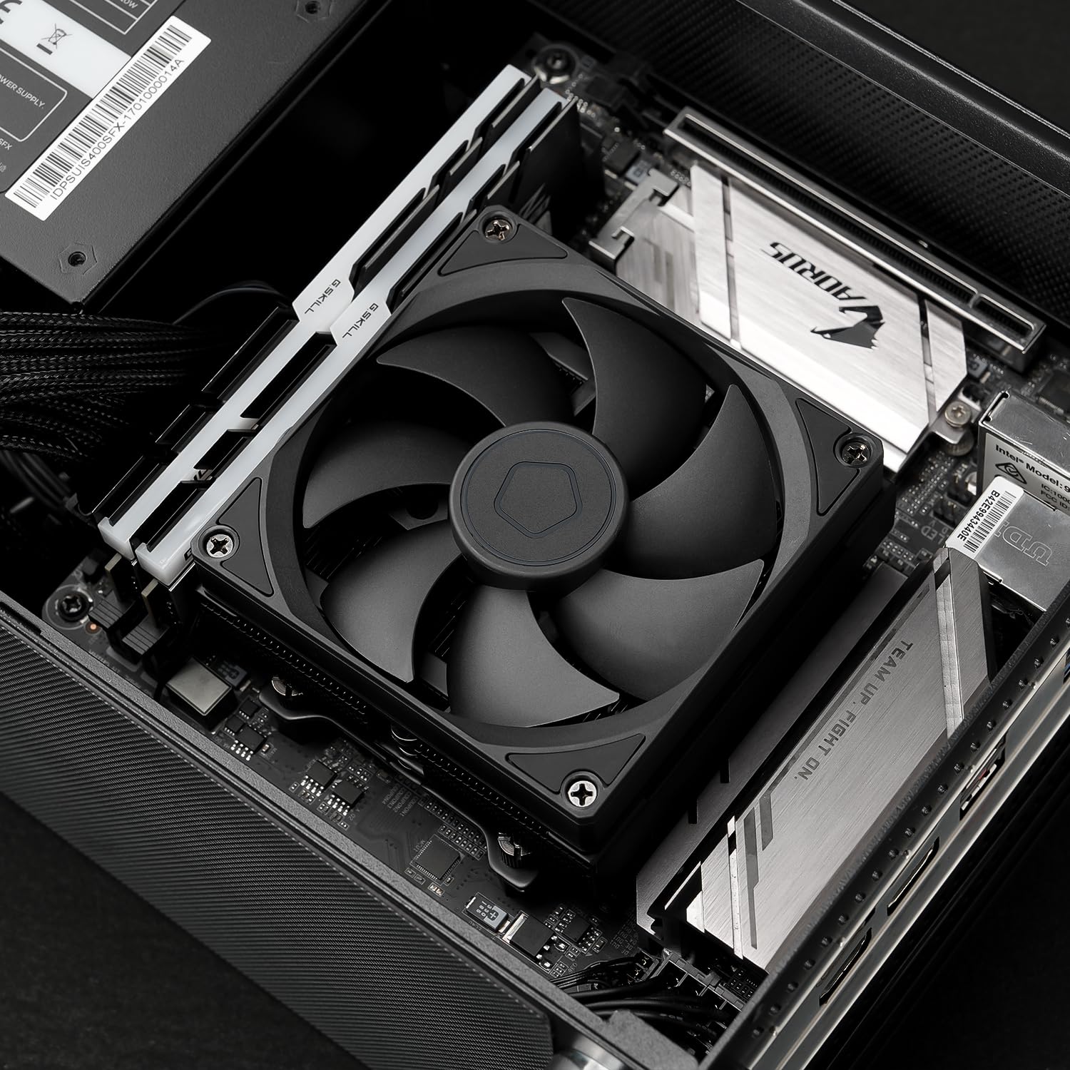 ID-COOLING IS-47-XT V2 Low Profile CPU Air Cooler, 47mm Height, 4 Heatpipes, 92mm PWM Fan, Compatible with Intel LGA1700/1200/115X & AMD AM5/AM4 – Ideal for SFF & Mini-ITX Builds
