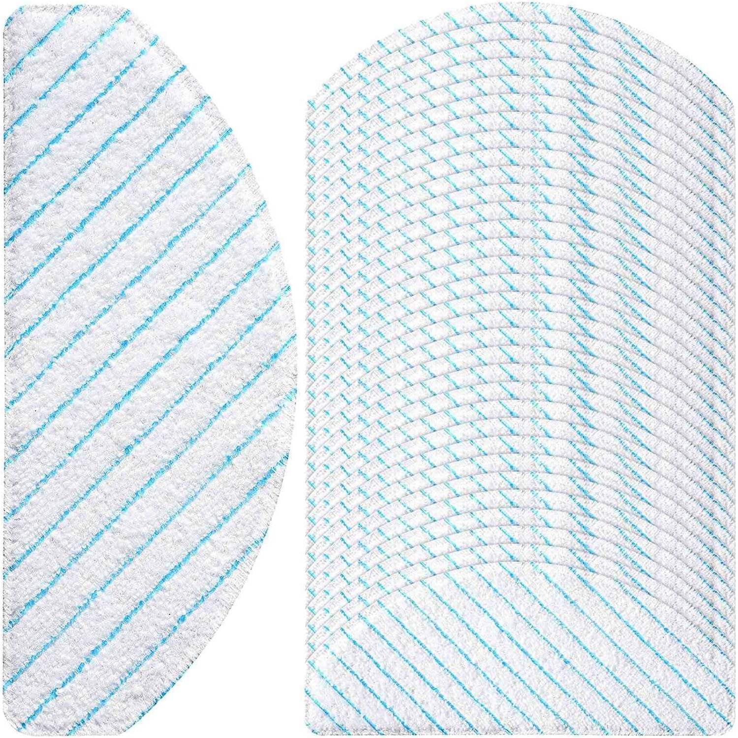 100 Pcs Disposable Mop Pads Replacement Mop Cloths Pads for T9 T9+ T8 T8+ T8 N8 N8 Pro N8 Pro+ Robot Vacuum