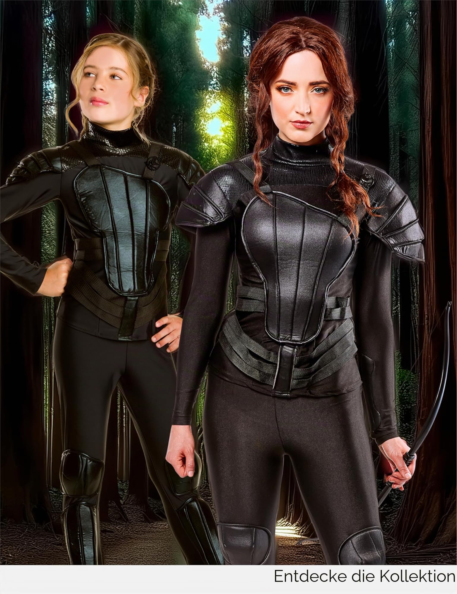 Rubie's 620448S Official The Hunger Games Katniss Rebellen-Kostüm für Kinder, Größe Small