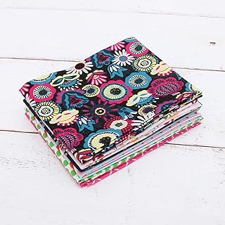 Sponsored Ad - Threadart 6 Fat Quarter Bundles - Mixed Prints 100% Cotton Fabric - Premium 100% Cotton Quilting Fabric - N...