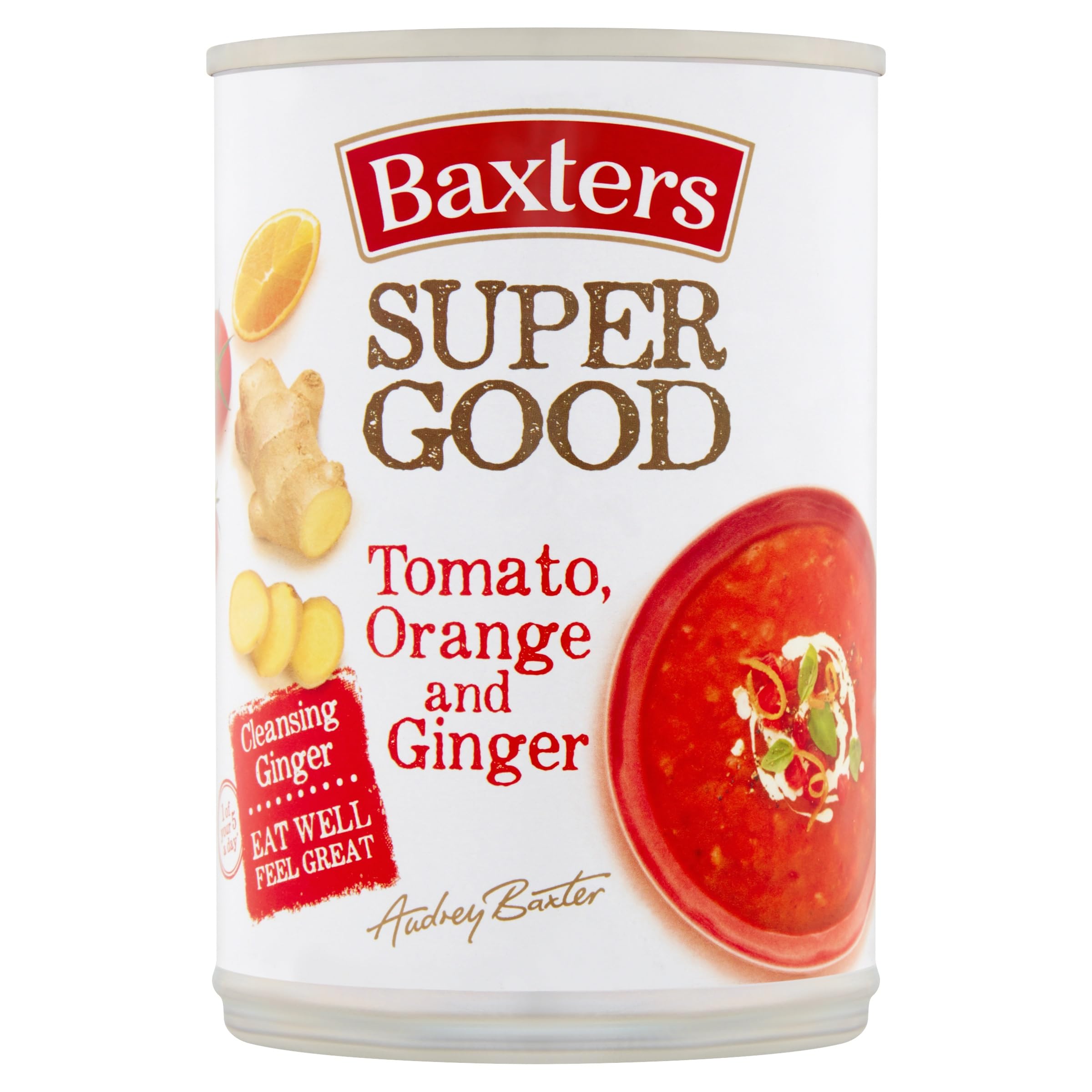 Baxters Super Good Tomato, Orange and Ginger Soup • Cleansing Ginger, 14.11 oz ℮ 400 g-image-20