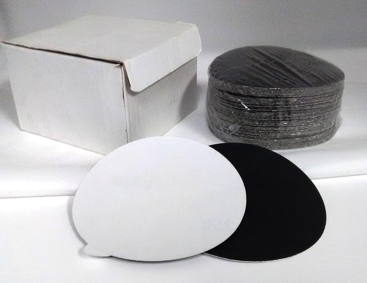 5-Inch PSA Sanding Discs Silicon Carbide GRIT 40 for Stone, Glass and Marble - Pack 50 Discs