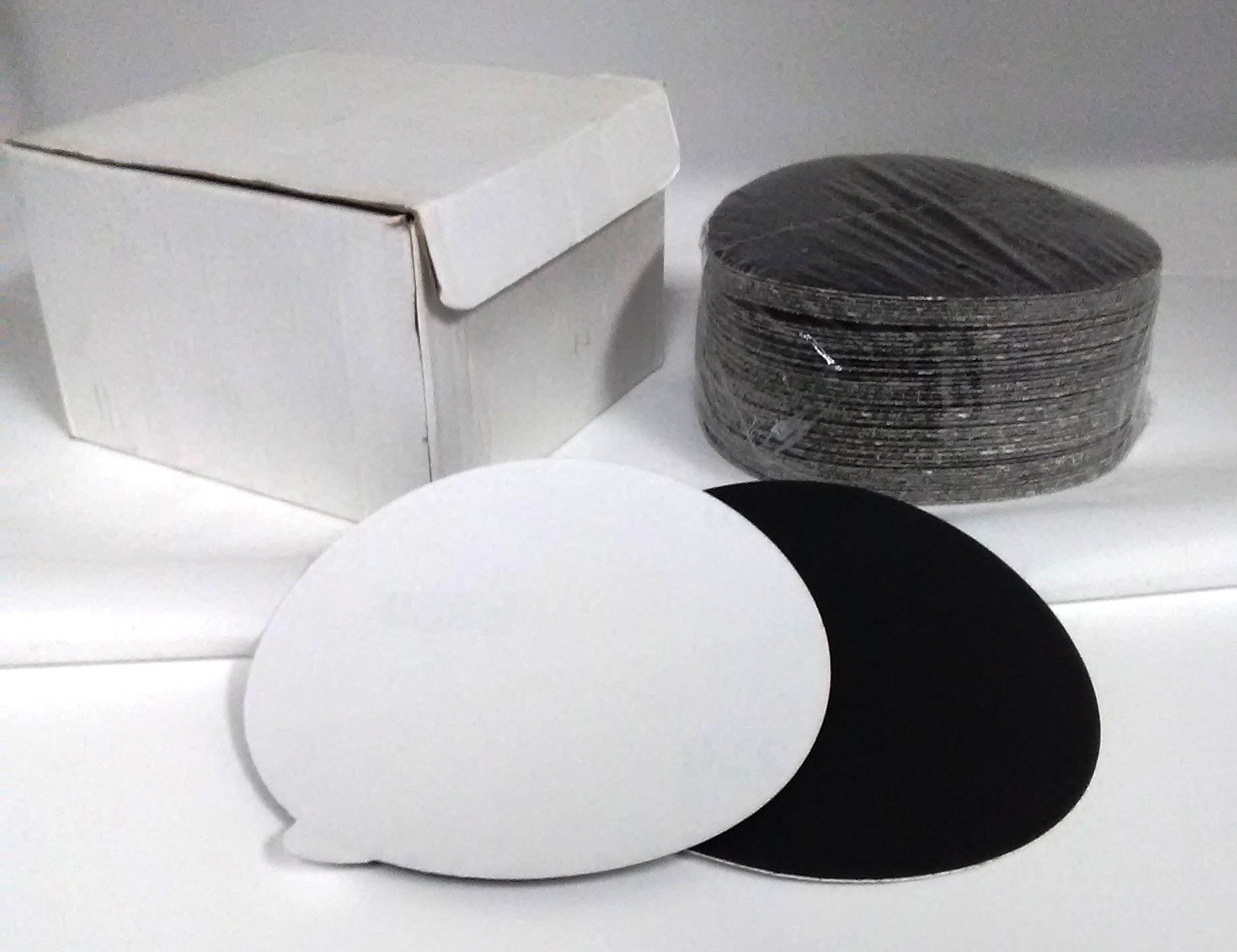 5-Inch PSA Sanding Discs Silicon Carbide GRIT 40 for Stone, Glass and Marble - Pack 100 Discs