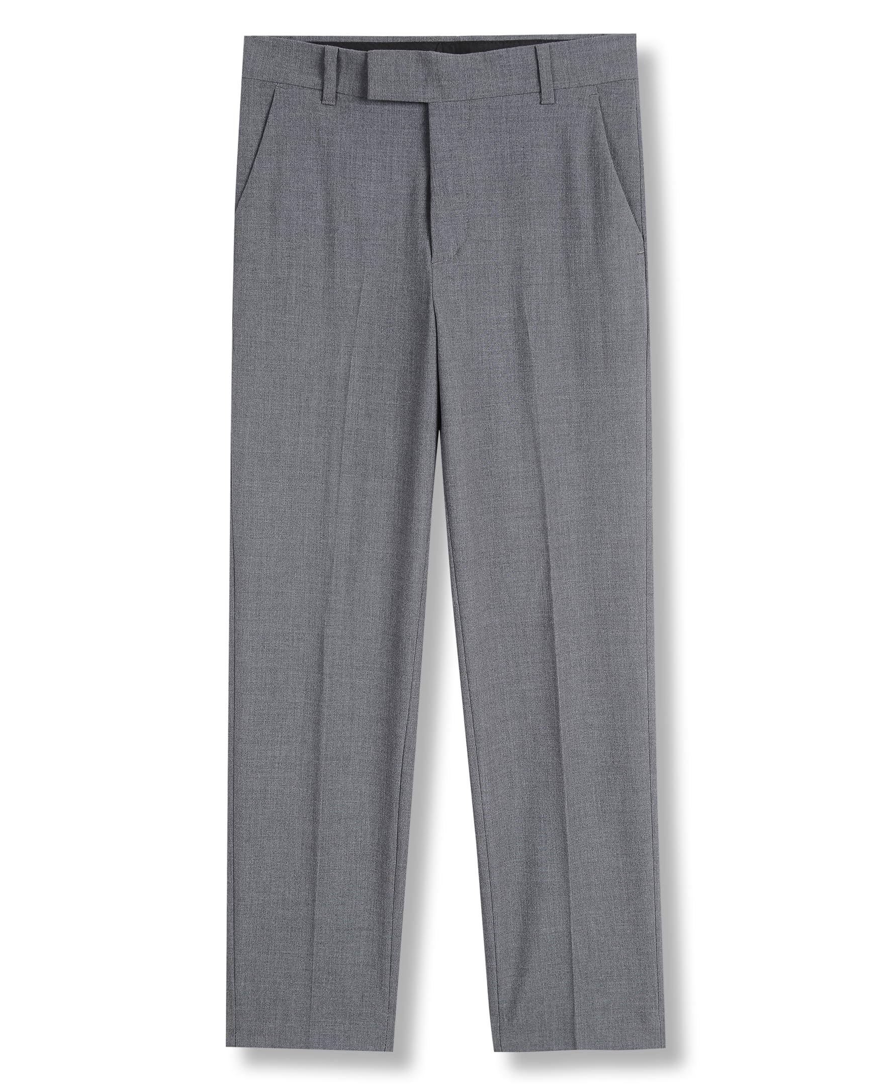 Calvin Klein Bi-stretch Flat Front Dress Pant - Odzież — spodnie Chłopcy