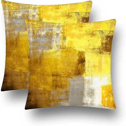 Miniatura 8 de chiinvent Juego de 2 fundas de almohada abstractas de terciopelo rojo, fundas de almohada modernas, color rosa y gris, fundas de cojín decorativas