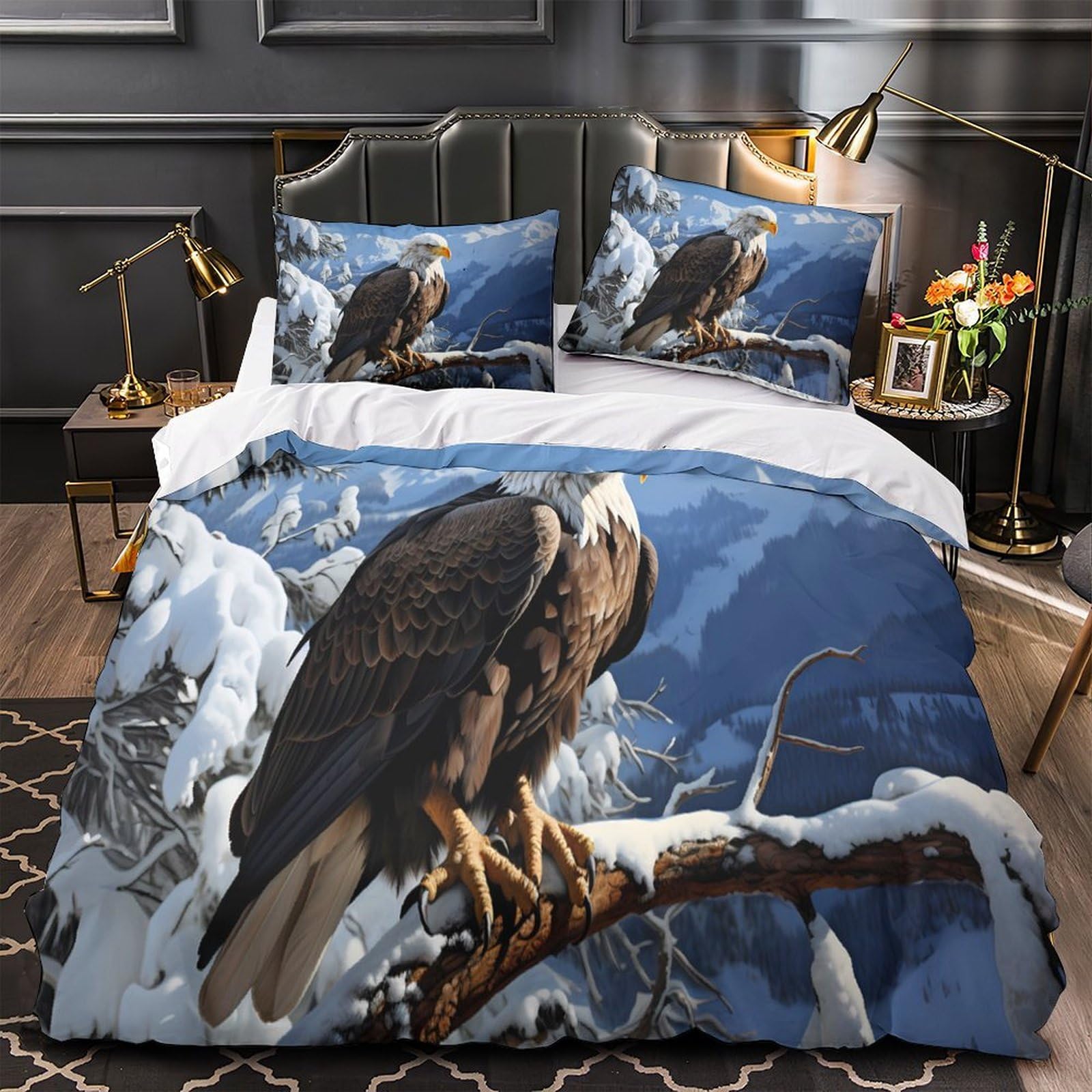 Housse de couette bébés animaux king size pour créer un cocon douillet dans la chambre d'enfant