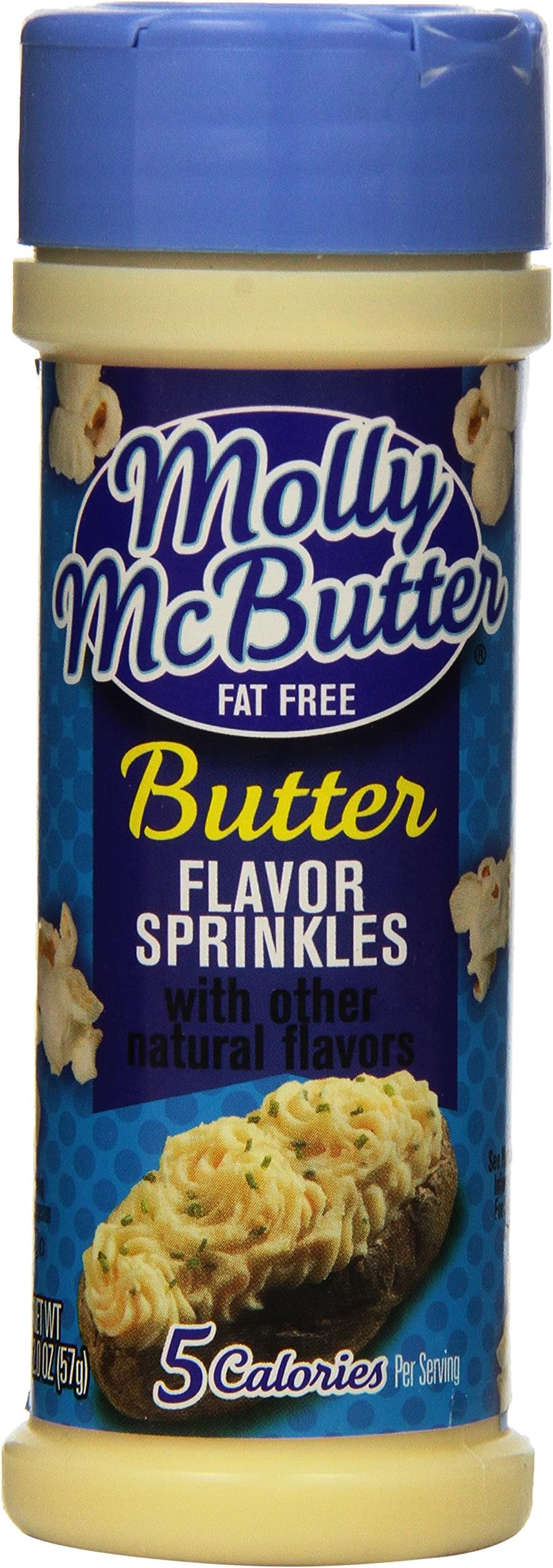 Molly McButterNatural Butter Flavor Sprinkles (Case of 12)