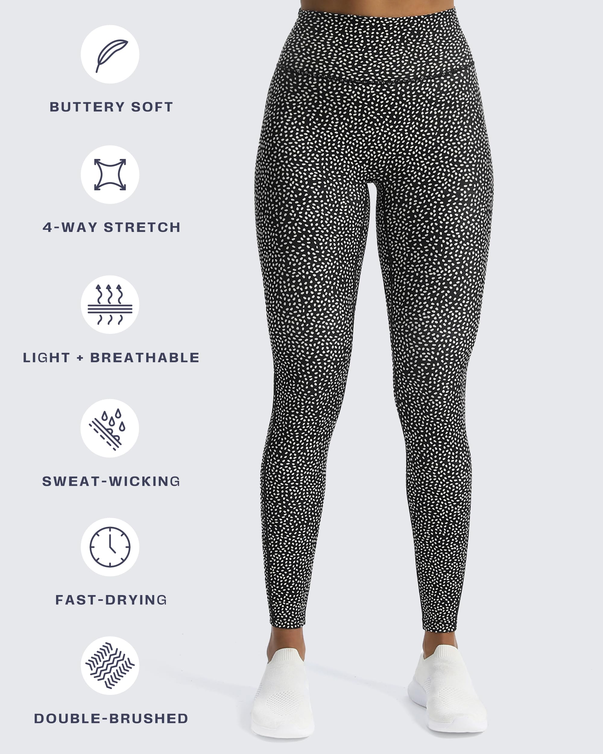 Aoxjox Damen Yoga-Hose Trinity