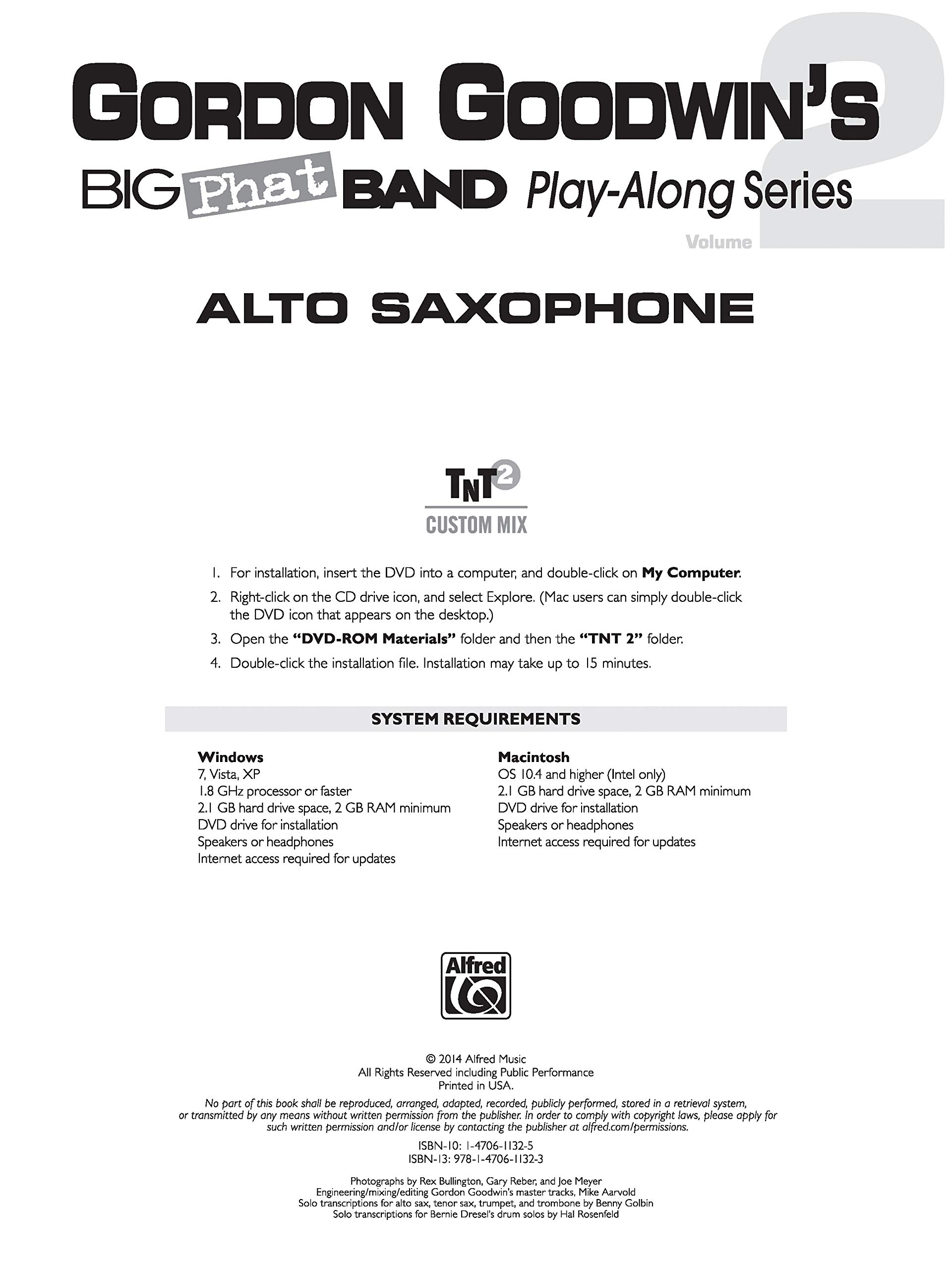 Gordon Goodwin's Big Phat Play Along: Alto Saxophone