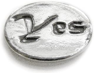 Basic Spirit Yes/No Pocket Token (Coin) Handcrafted Pewter Home Lead-Free CN-33