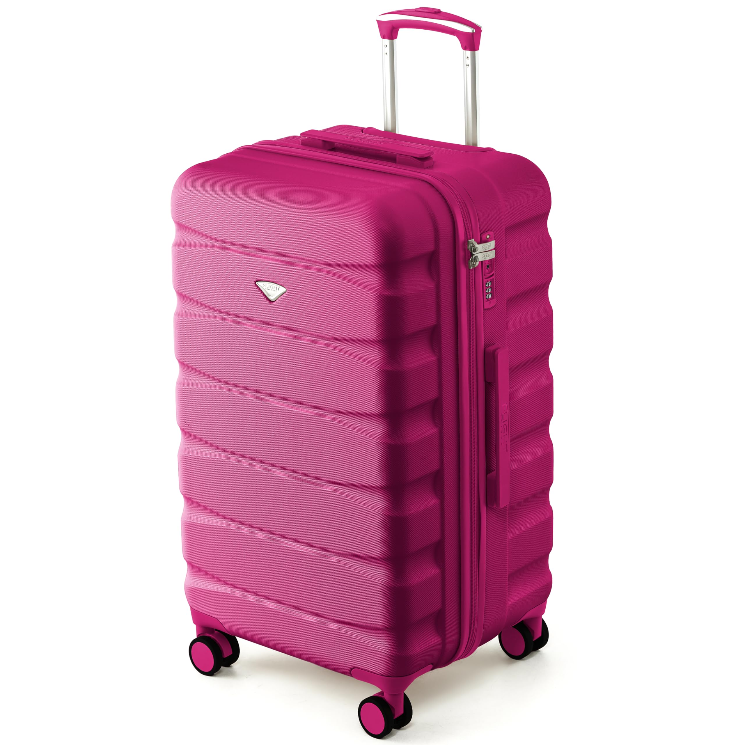 Flight Knight Underseat Cabin Suitcase 45x36x20cm | Free Hand Luggage for EasyJet & Wizz Air | Lightweight ABS Hard Shell with 8 Silent-Glide Spinner Wheels | Max Space Travel Bag — view 279