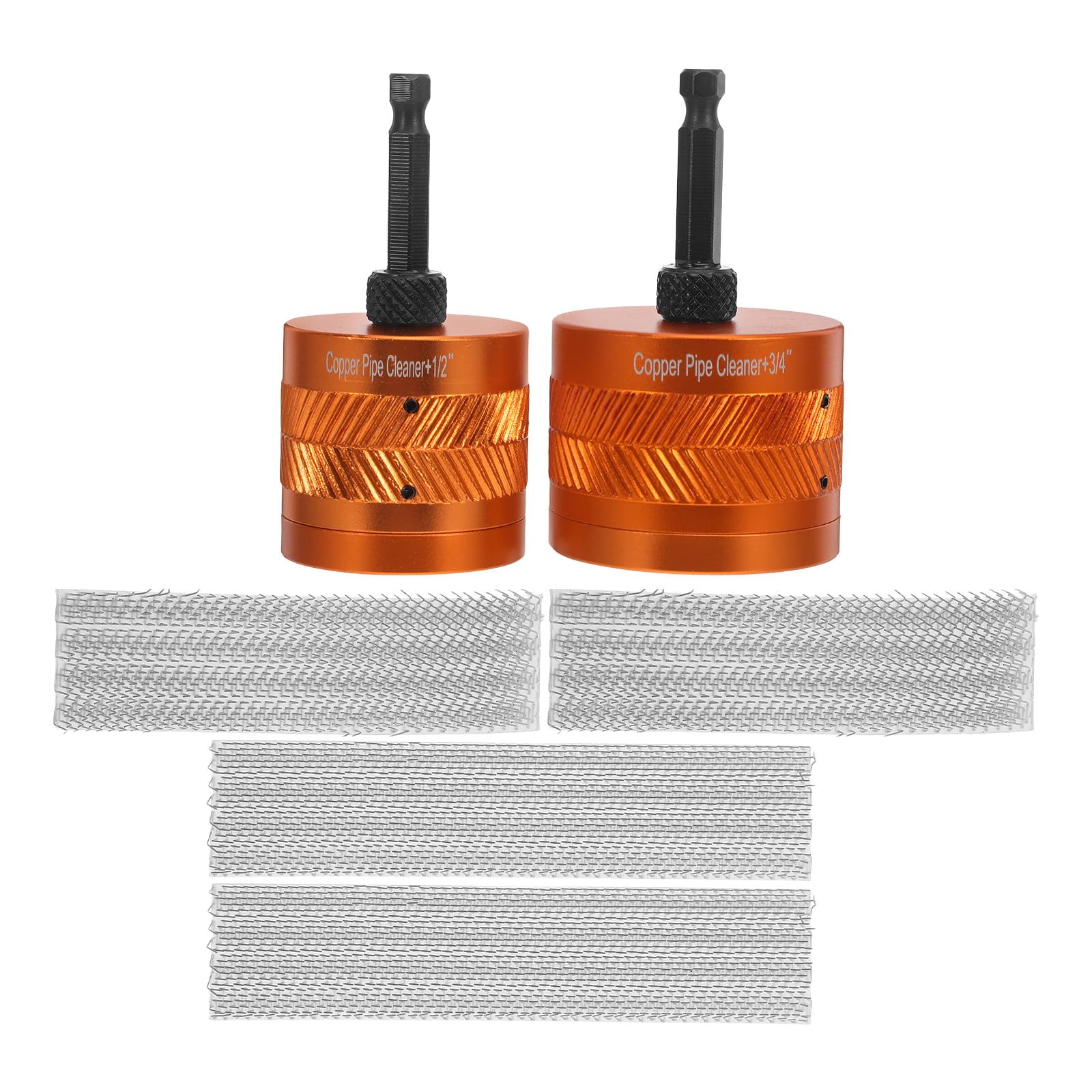 Brosses nettoyage tube cuivre 12,7mm à tige hexagonale pour perceuse