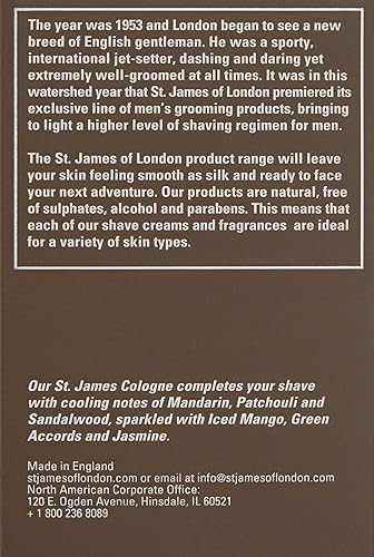 Miniatura 3 de St James de Londres mandarín y Pachuli Colonia