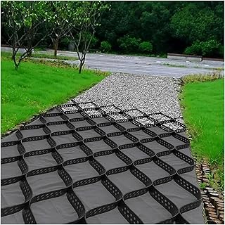 Ground Grid Stabilizer,Gravel Stabilizer, Mud Control Grids for Yard,Pea Gravel Grid for Patios, Sheds, Slopes, Pathways and Parking (Size : 1x2m(3.3x6.5ft))
