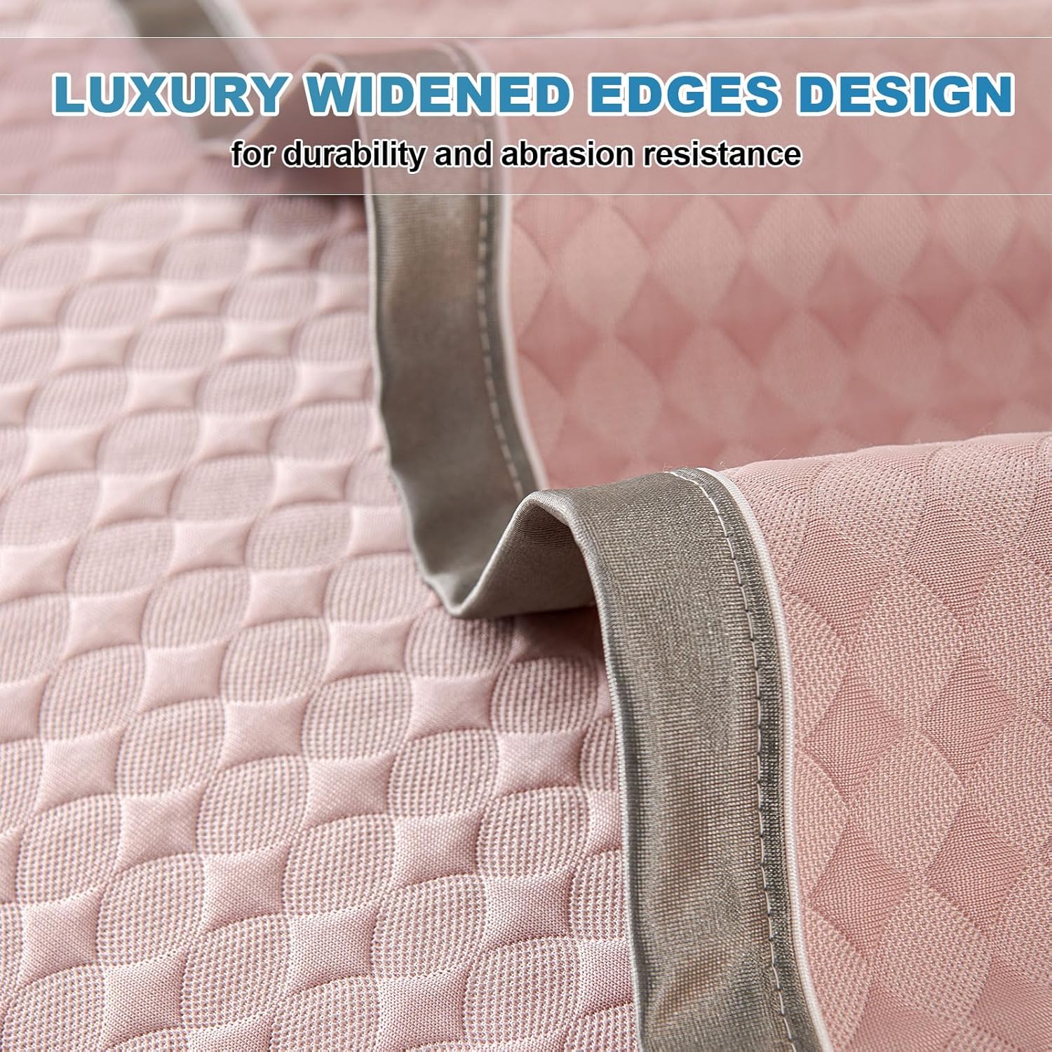 OTOB Cooling Dog Couch Cover Ice Silk Fiber, Washable & Non Slip Sofa Slipcovers Mat, Soft Couch Cover Cooling Mat, Durable Pet Friendly Furniture Protector Covers(Pink, 28"*59")