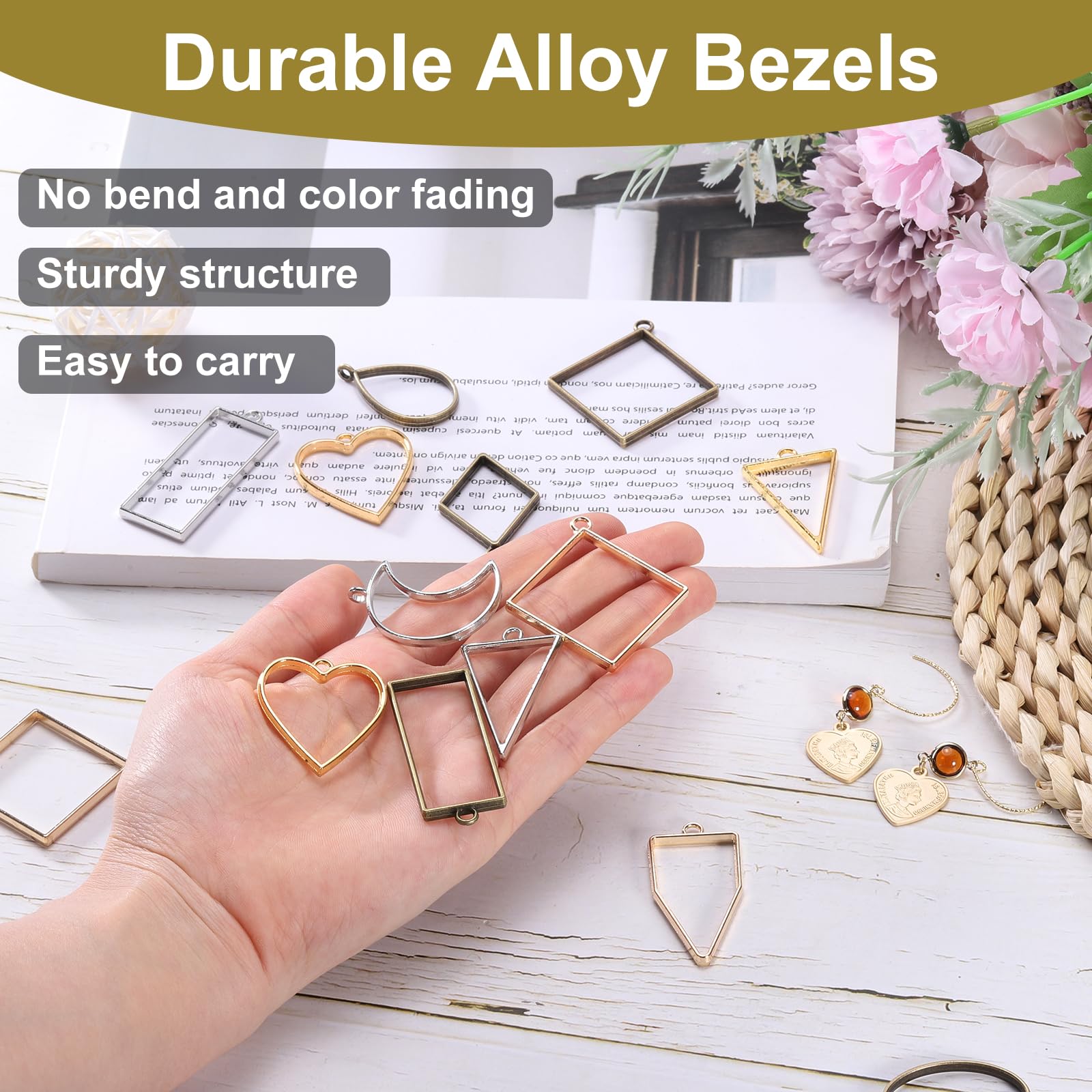 Reidgaller 10 Bandejas Rectangulares Con Bisel Para Colgar, | Meses Sin Interés