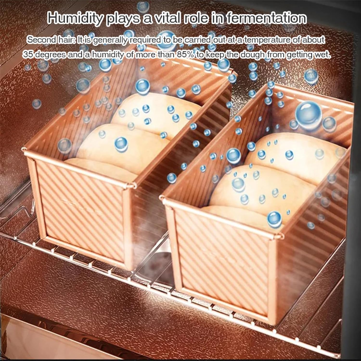 40 Litri di Pasta elettrica, Macchina per Il Pane per Yogurt da Cucina, con umidità e Controllo della Temperatura, Famiglia ad Alta efficienza, per preparare Pane, Yogurt, Vino di Riso, natt