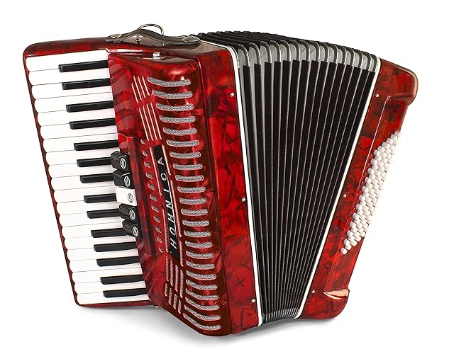 Acordeón Hohner Accordions 1305-RED Acordeón de 97 teclas