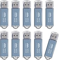 Vista 21 de LinkMore Unidad flash USB 3.2 de 64 GB EJECT32, velocidad de lectura de hasta 100 MB/s, diseño retráctil