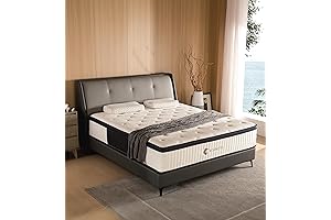 Full Size Mattresses:10 Inch Cooling Memory Foam and Pocket Spring Full Mattress in a Box