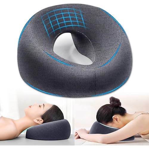 Face Down Pillow Massage Headrest for Bed Prone Down Sleeping,Pillow for Stomach Sleeper,BBL Pillow After Surgery,Face Cradle,Post Eye Surgery Recovery,Beach Tanning