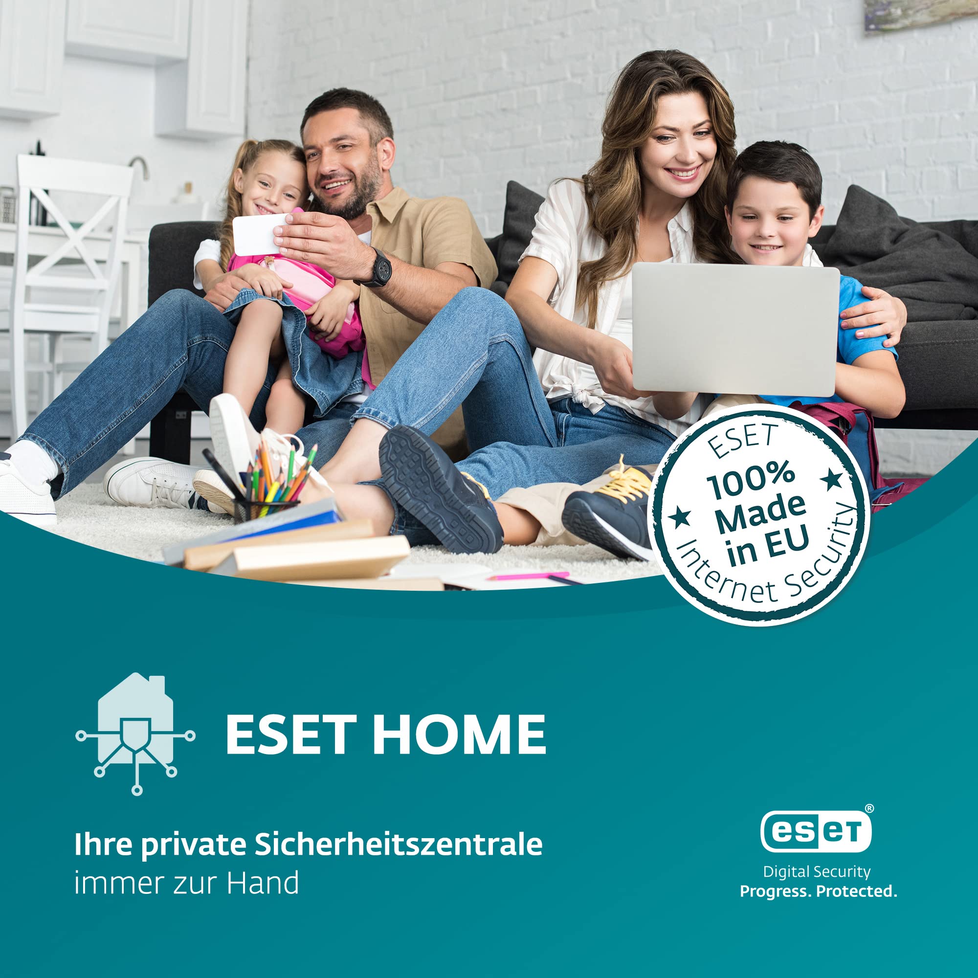 ESET Internet Security 2020 | 1 Gerät | 1 Jahr | Windows (10, 8, 7 und Vista), macOS, Linux und Android | Aktivierungscode in Standardverpackung