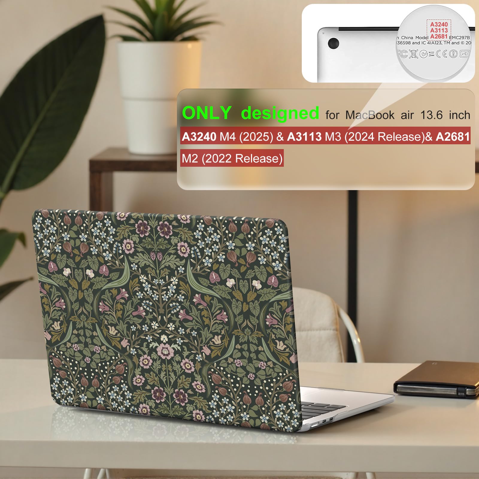 IBENZER Compatible With 2025 2024 2023 2022 MacBook Air 13 - View #12