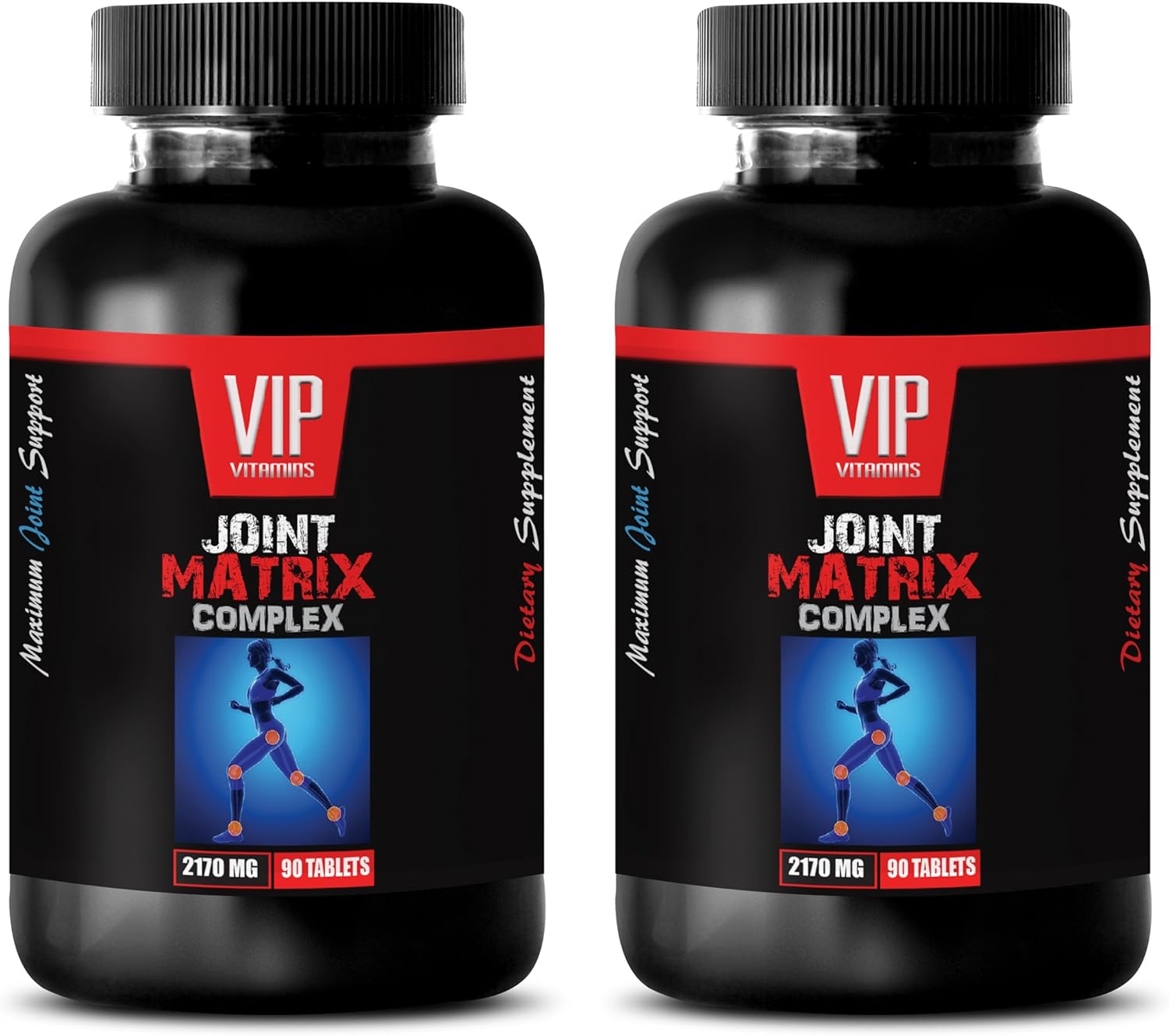 Joint Supplements for Men - Joint Matrix Complex 2170 MG - glucosamine Extra Strength, Multi b Vitamin Complex, msm glucosamine chondroitin, Vitamin for Bones and Joints for Women, 2 Bot 180 Tablets