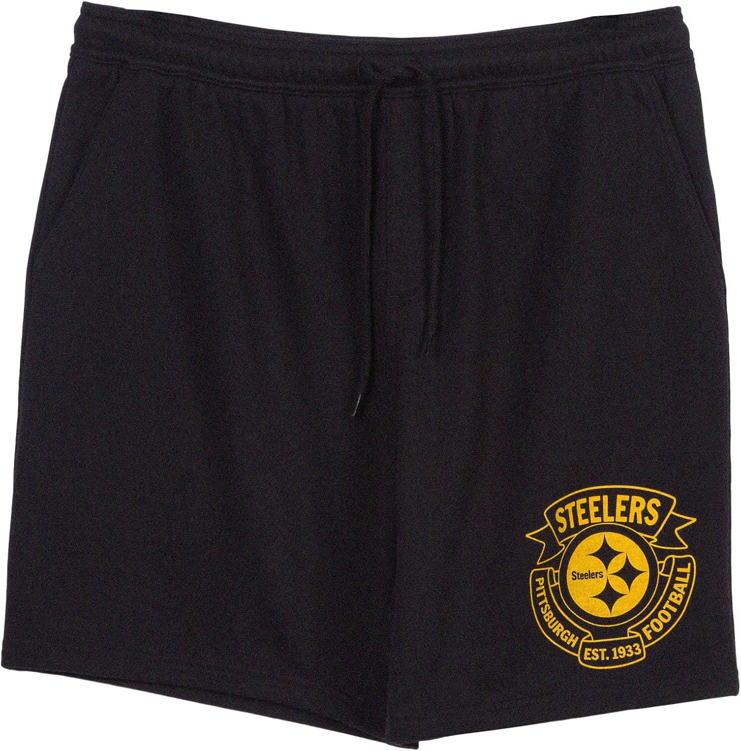 Junk Food Clothing x NFL Steelers Pregame Short Basketball Graphic Shorts - Parent