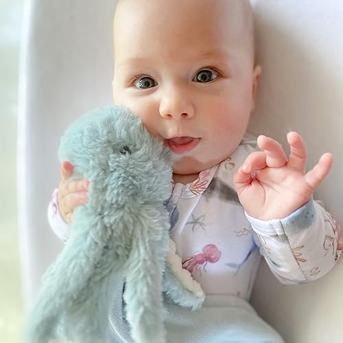 Miniatura 7 de MON AMI Oda The Octopus - Manta de seguridad anudada para bebés Manta de seguridad anudada de 13.5 pulgadas para recién nacidos Suave y tierno