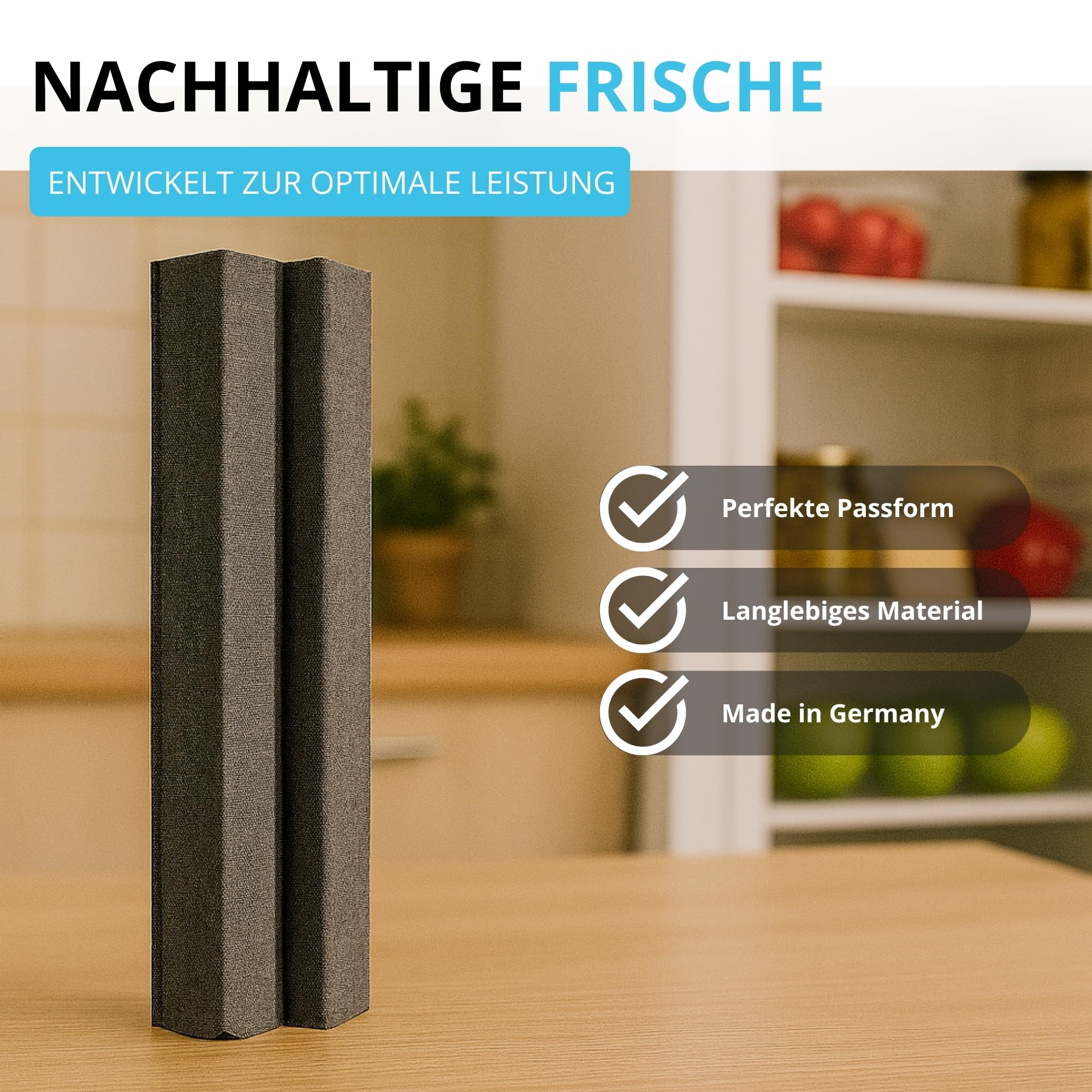 Filter Set passend für Miele Active AirClean Filter 7236280 / KKF-RF | Kühlschrank Luftfilter - Aktivkohlefilter Geruchsfilter Air Clean