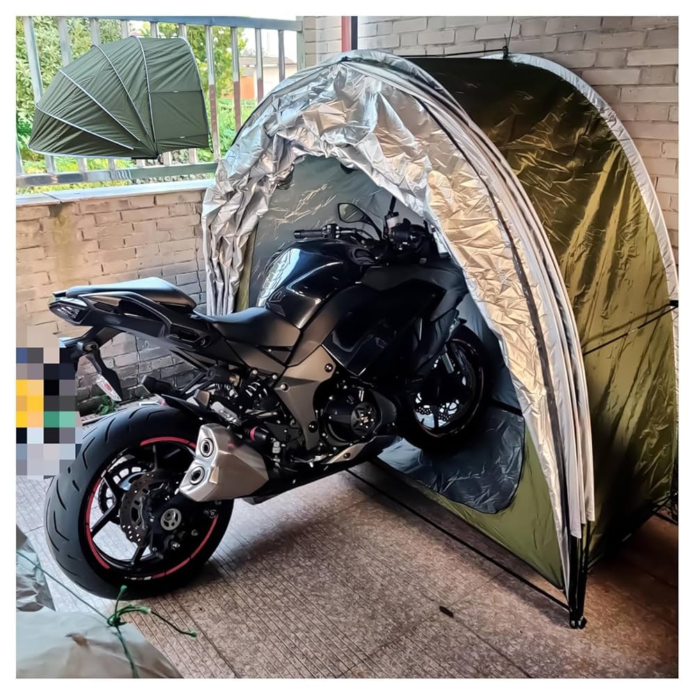 バイクガレージ　サイクルハウス　ガレージテント　バイクシェルター 楽天市場】【楽天ランキング独占】自転車置き場 テント 家庭用