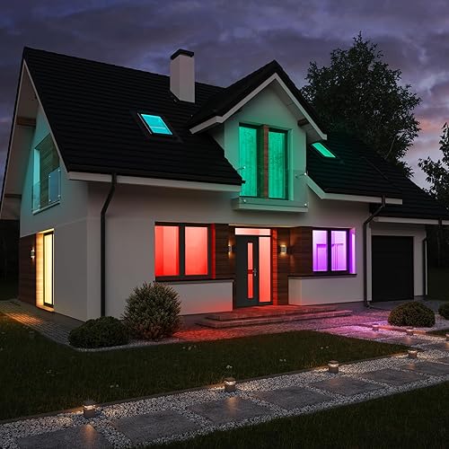 Miniatura 8 de Feit Electric Bombilla LED inteligente, equivalente a 40 W, cambio de color, regulable, funciona con Alexa y Google Home, habilitado para Wi-Fi,