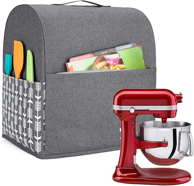 Yarwo stand mixer cover dust cover with pockets