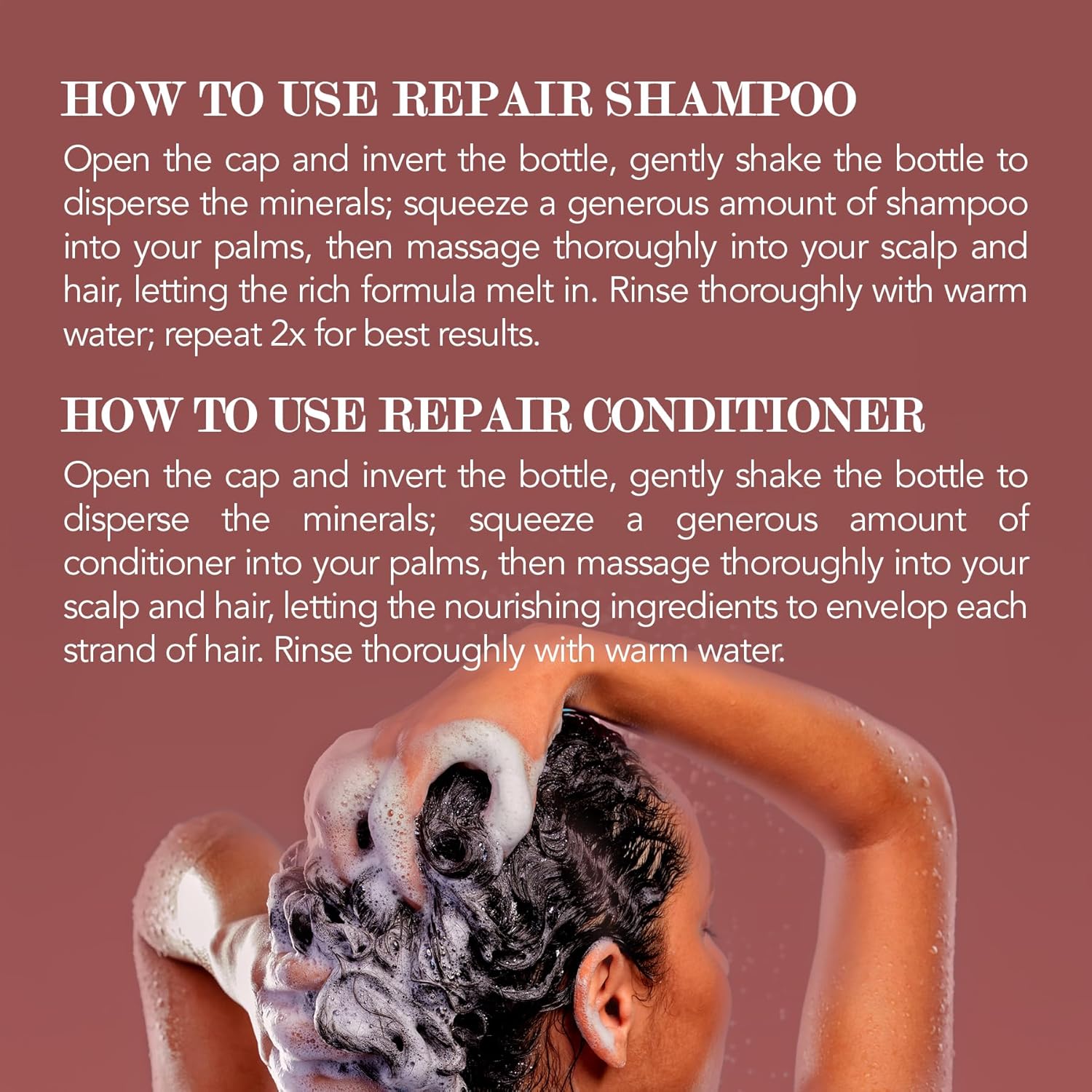 Saphira Shampoo & Conditioner Duo Set – Mineral Moisture Repair, Mineral DeFrizz, Mineral Rebalance, Divine Curls, Volume Boost & Healing Repair - Image 7