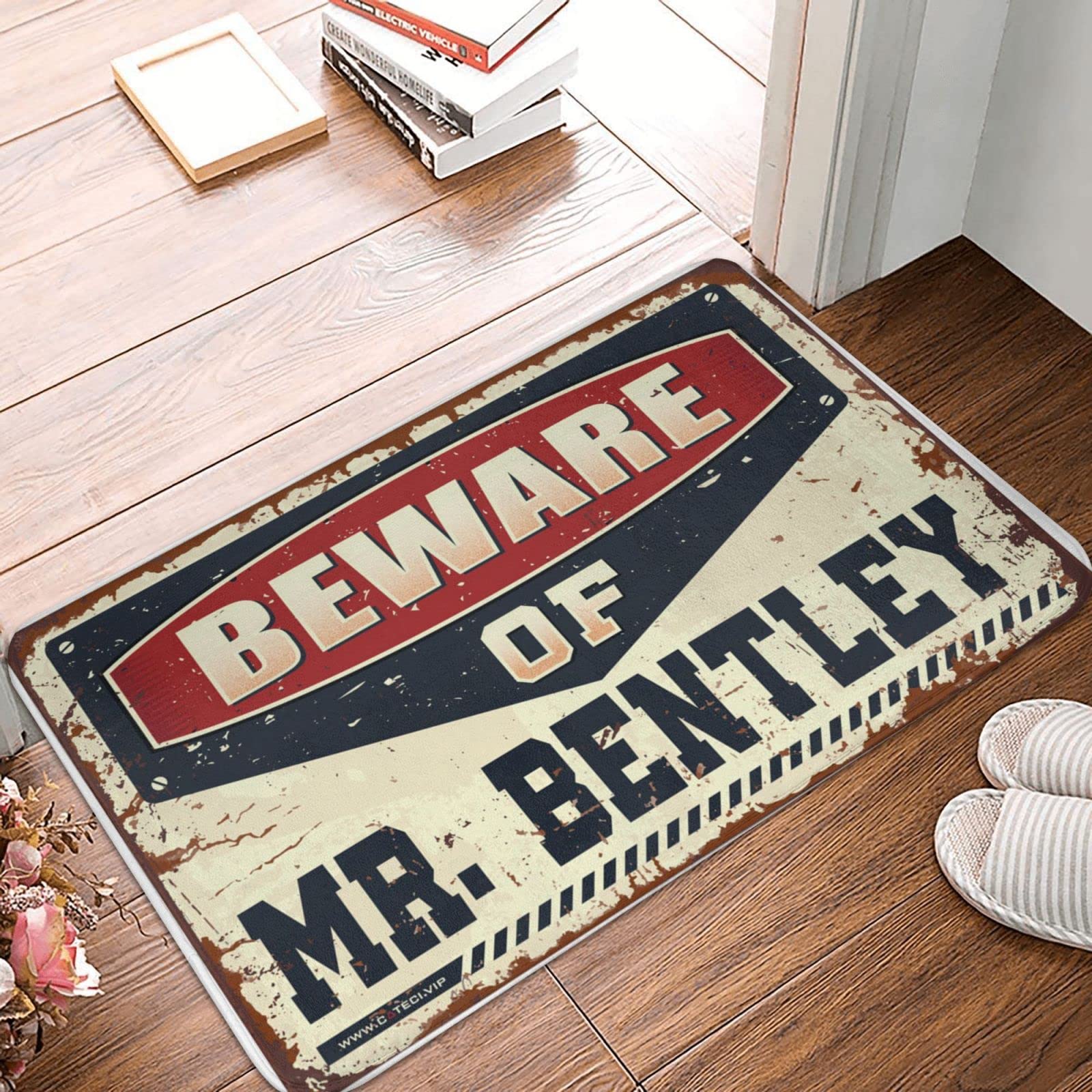 Tapis d'extérieur amusant imperméable anti-salissure pour cuisine