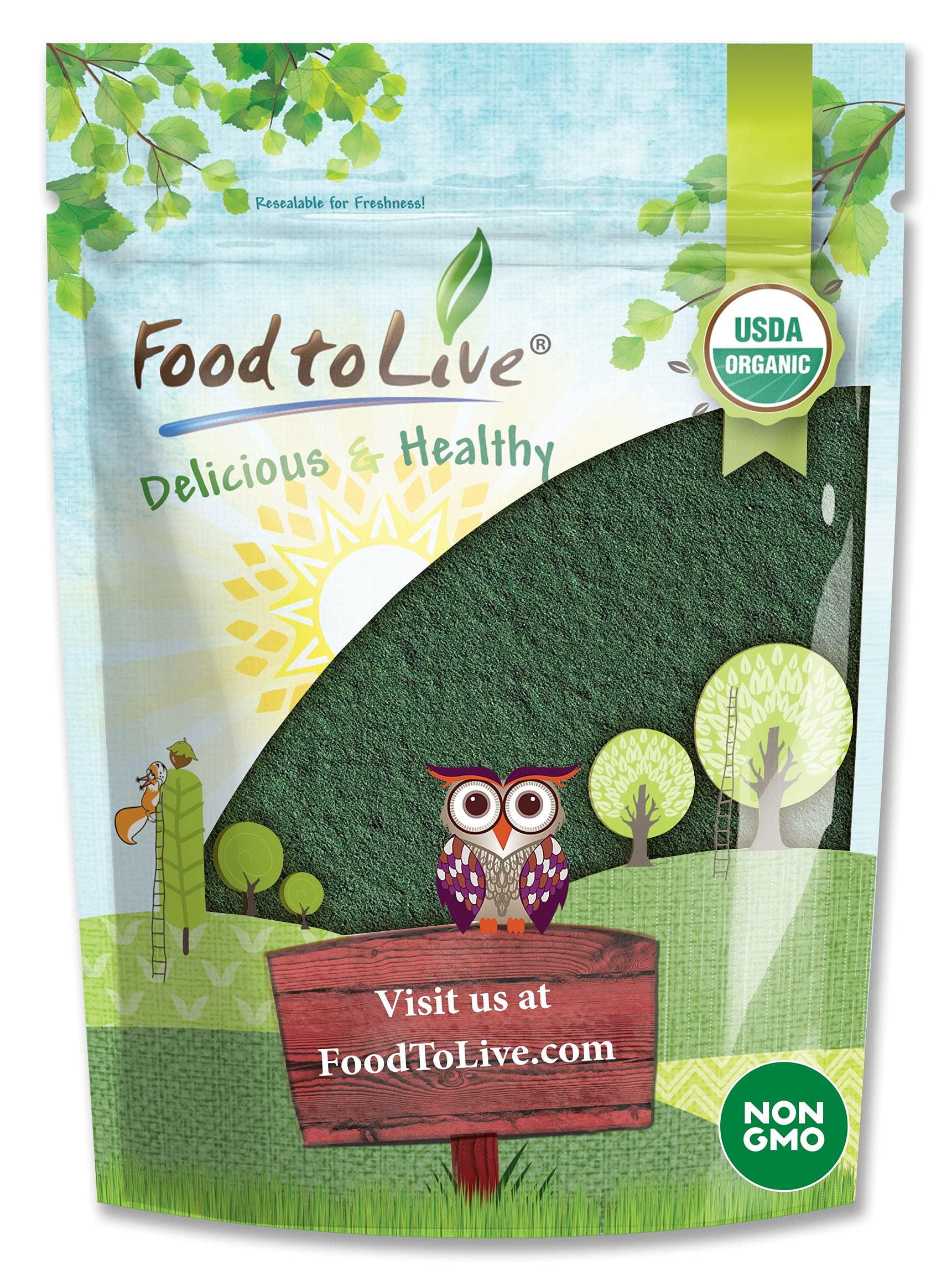 Food to Live Organic Chlorella Powder