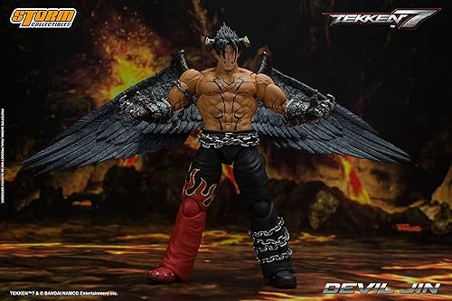 Miniatura 16 de Storm Collectibles - Tekken 7 - Figura de acción de Devil Jin, 1/12